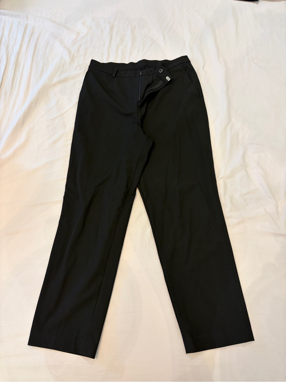 UNIQLO Black Straight Leg Dress Pants Size L